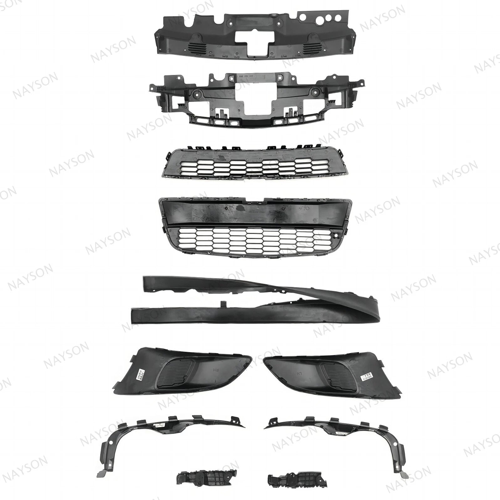 For Sonic 2012-2016 Grille/Bumper Grill/Radiator Support/Fog light Cover/Bracket