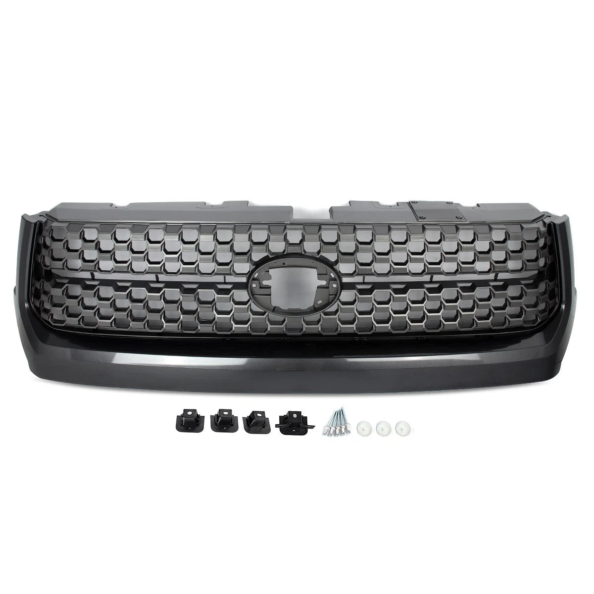 Honeycomb TRD Style Front Bumper Upper Grille Grill For 2014-2021 Toyota Tundra