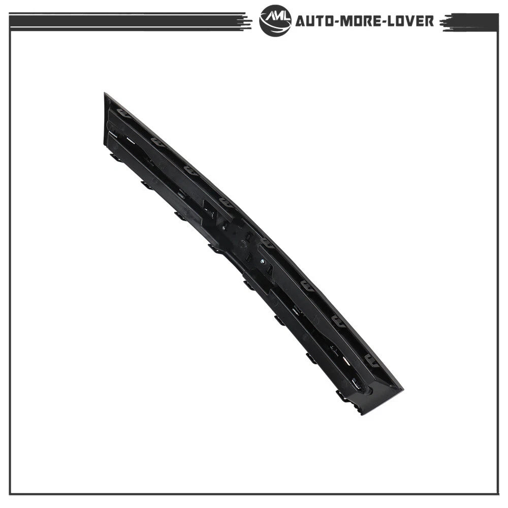 For Chevrolet Trax 2017-2021 Front Upper and Lower Grille Set Black Chrome 2PCS