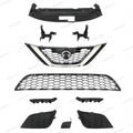 10PC For Sentra 2016-2019 Front Bumper Radiator Support Cover Grille Mesh Kit