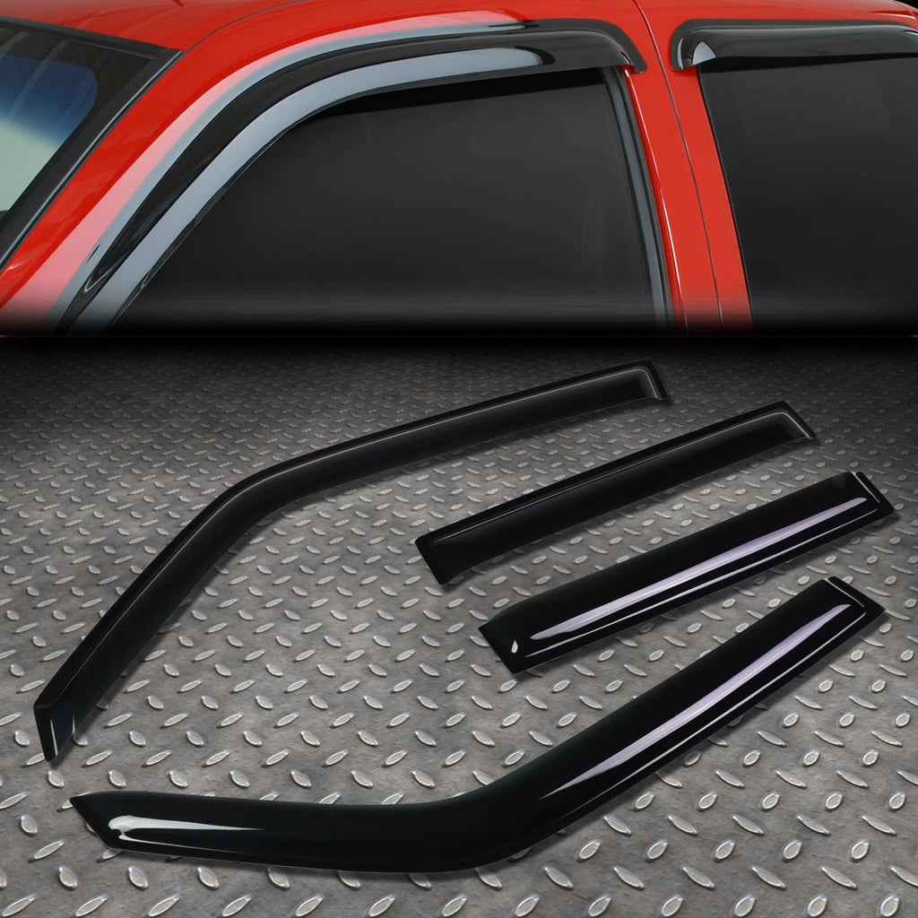 FOR 97-04 MONTERO SPORT 4PCS TINTED WINDOW VISOR/WIND DEFLECTOR VENT RAIN GUARD