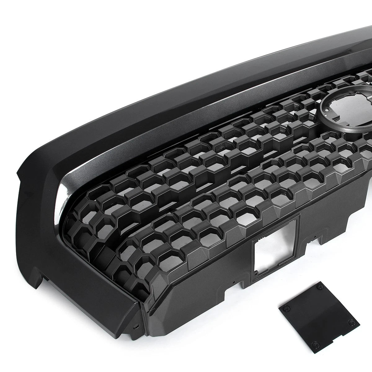Honeycomb TRD Style Front Bumper Upper Grille Grill For 2014-2021 Toyota Tundra