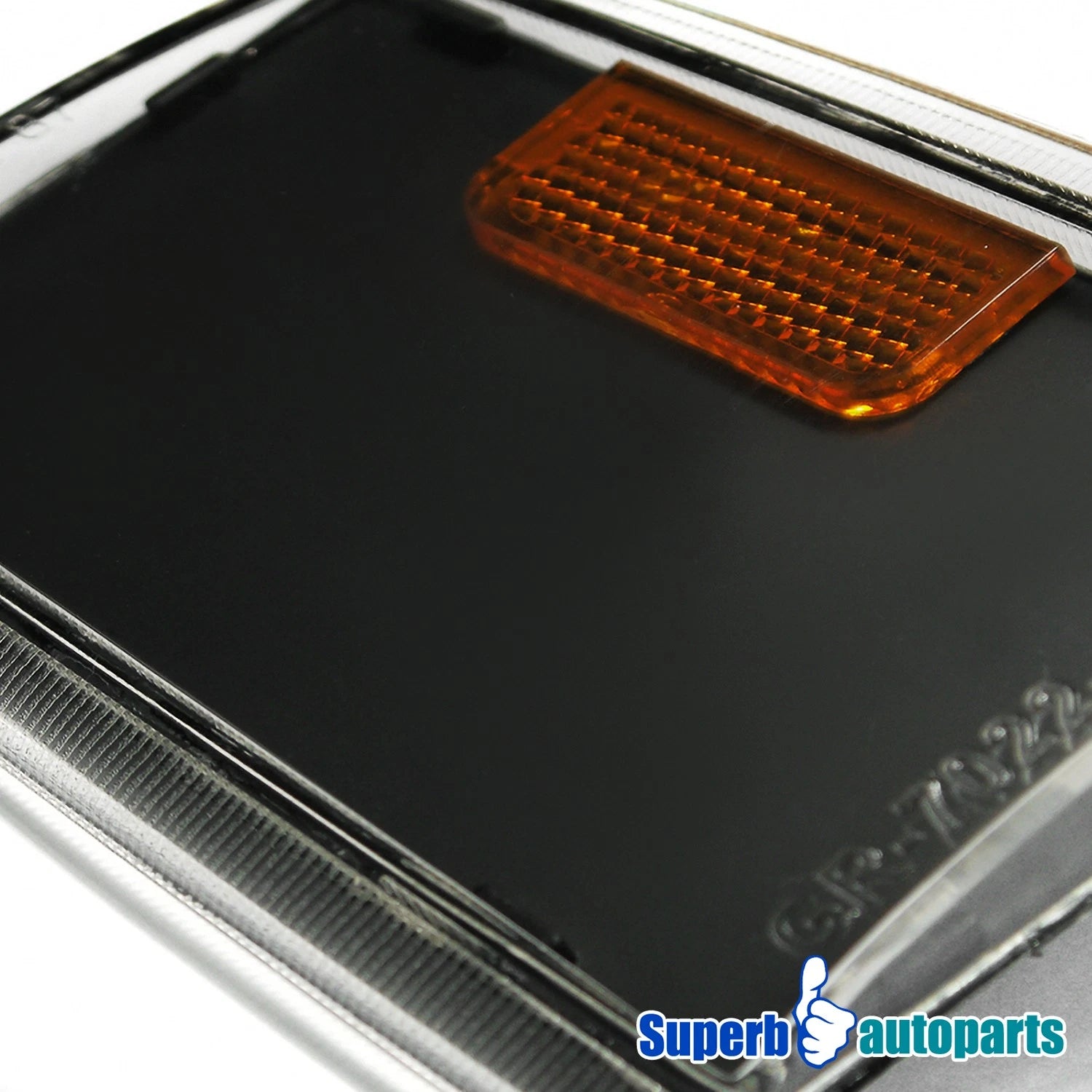 Fit 1988-1993 GMC Suburban Tahoe Silverado Head Lights+Bumper+Corner Lamps Black