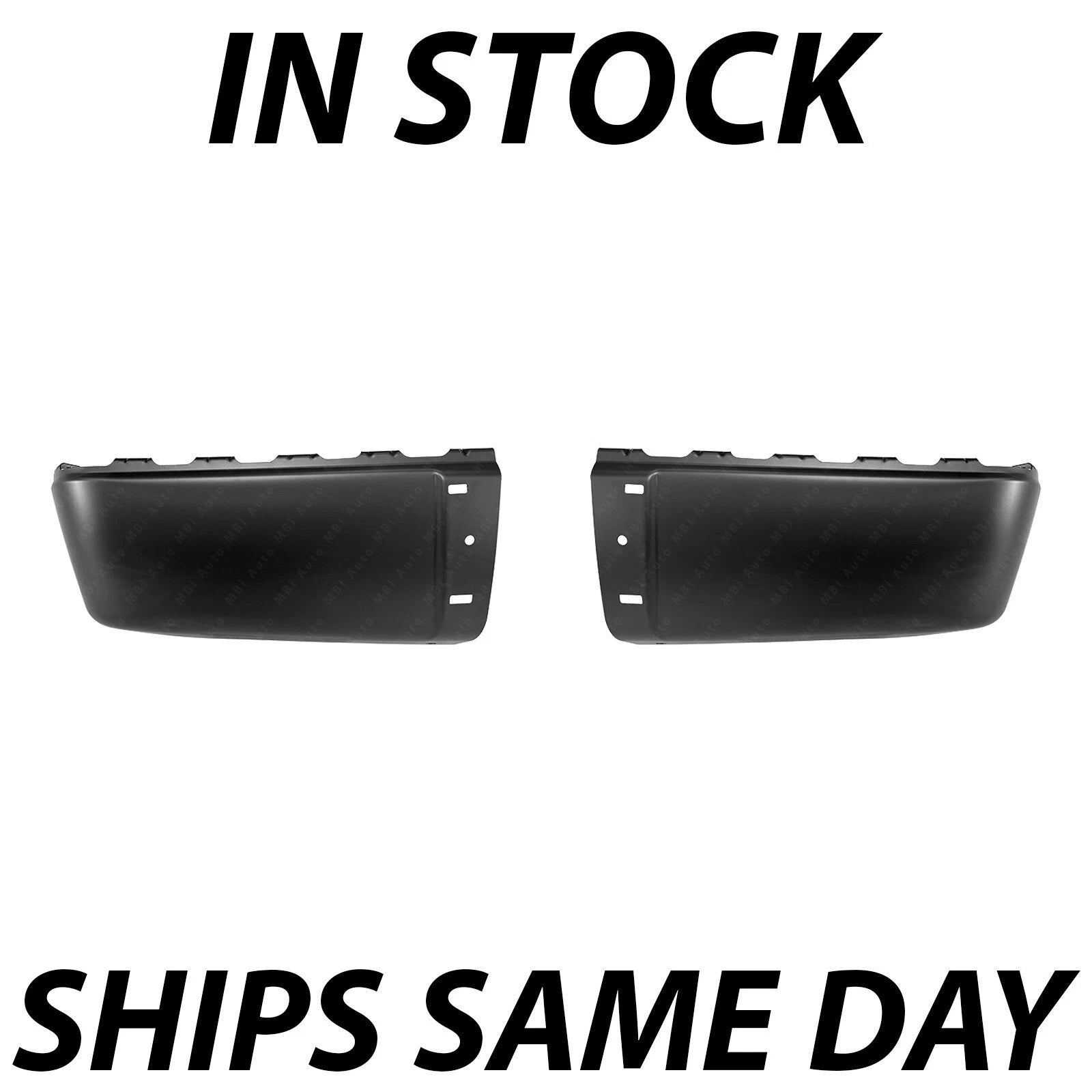 NEW Primered Rear RH/LH Bumper End 2-PC Kit for 2007-2013 Chevy Silverado Sierra
