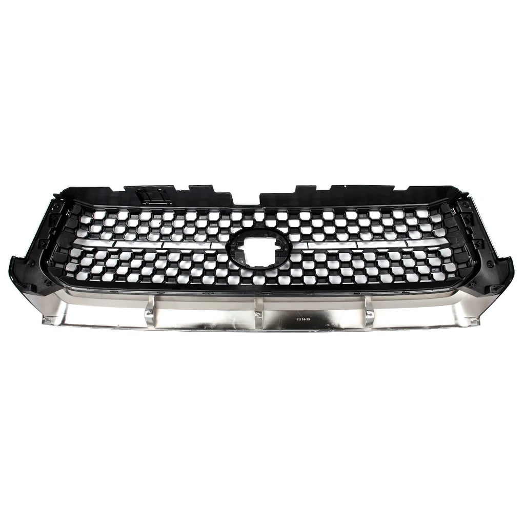 Honeycomb TRD Style Front Bumper Upper Grille Grill For 2014-2021 Toyota Tundra