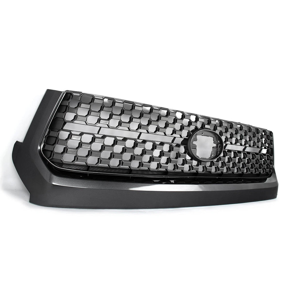 Honeycomb TRD Style Front Bumper Upper Grille Grill For 2014-2021 Toyota Tundra