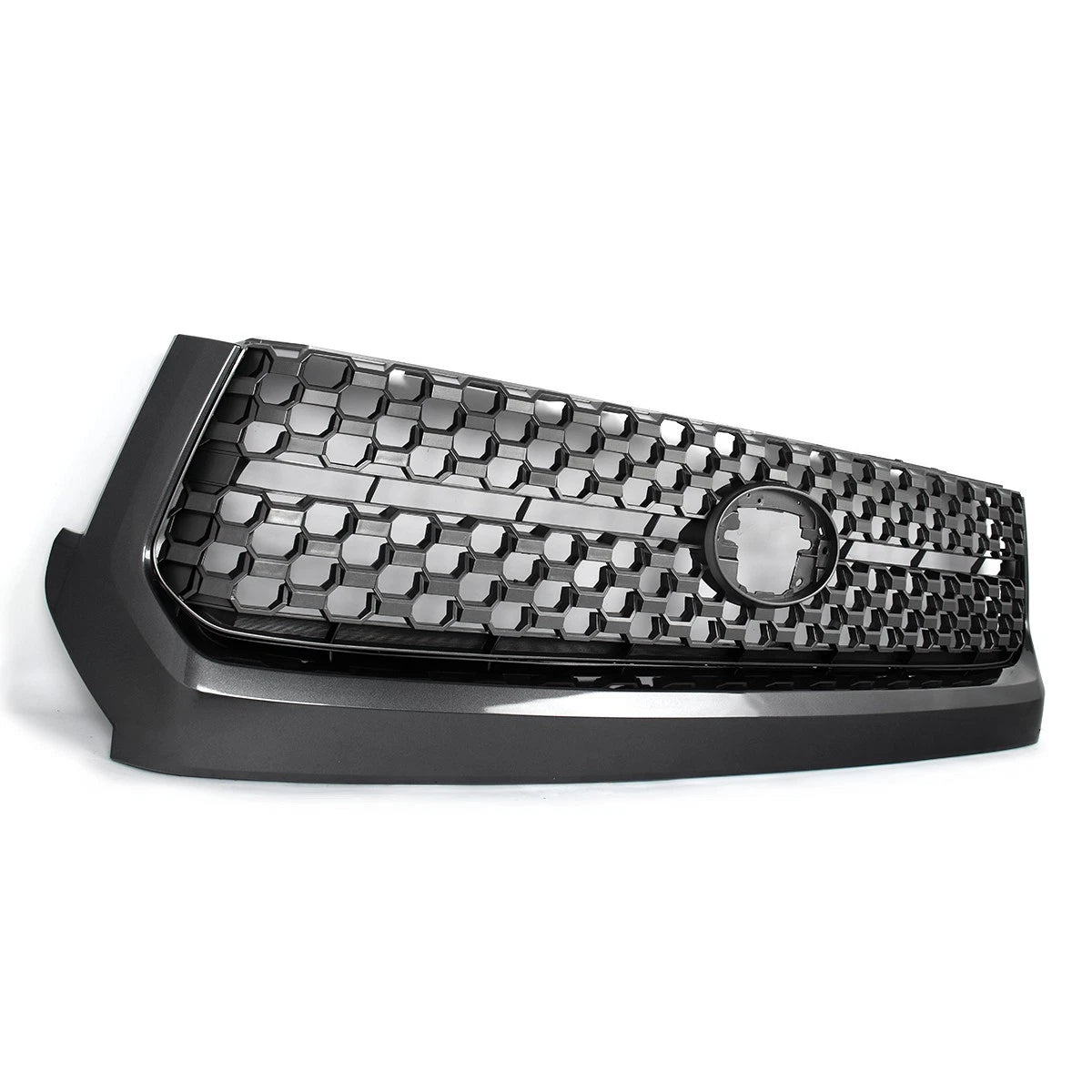 Honeycomb TRD Style Front Bumper Upper Grille Grill For 2014-2021 Toyota Tundra