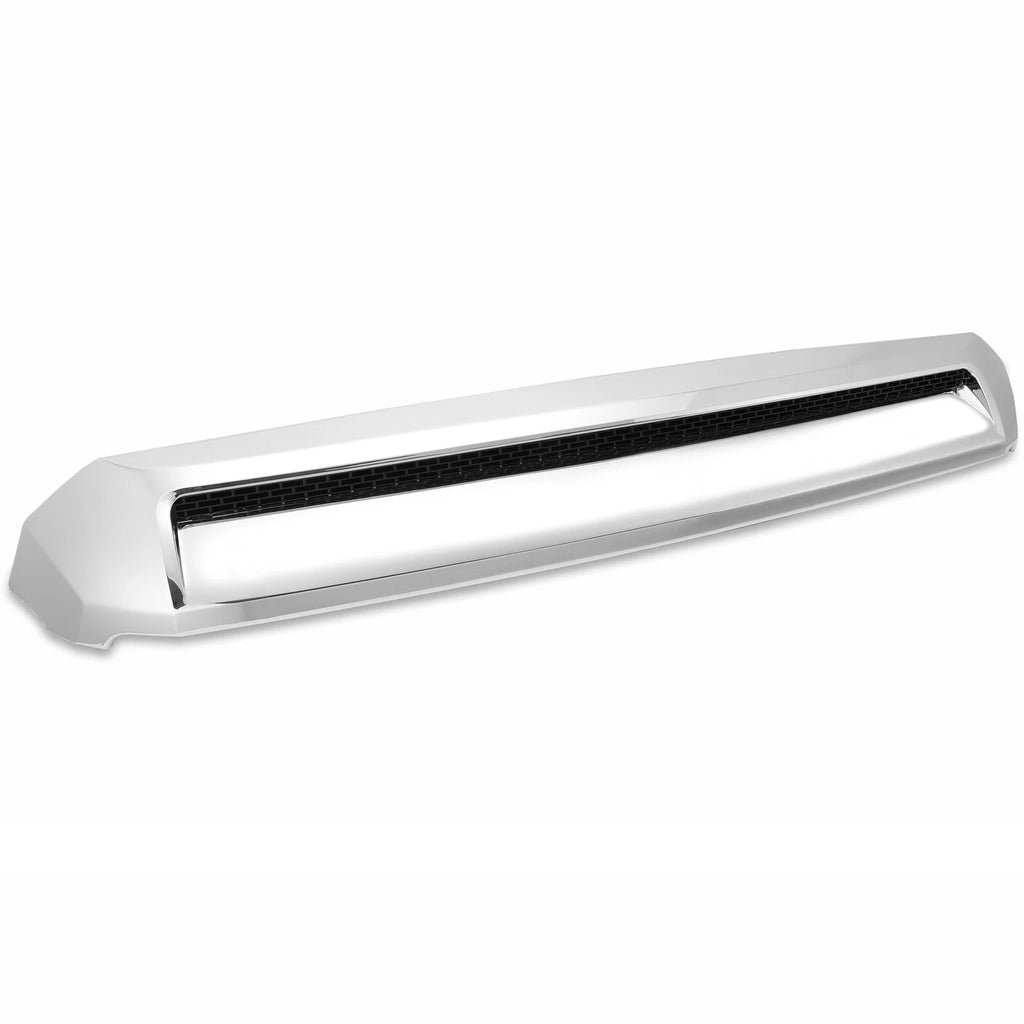 For Toyota Tundra 2014-2021 Chrome Front Upper Hood Bulge Molding Grille Trim