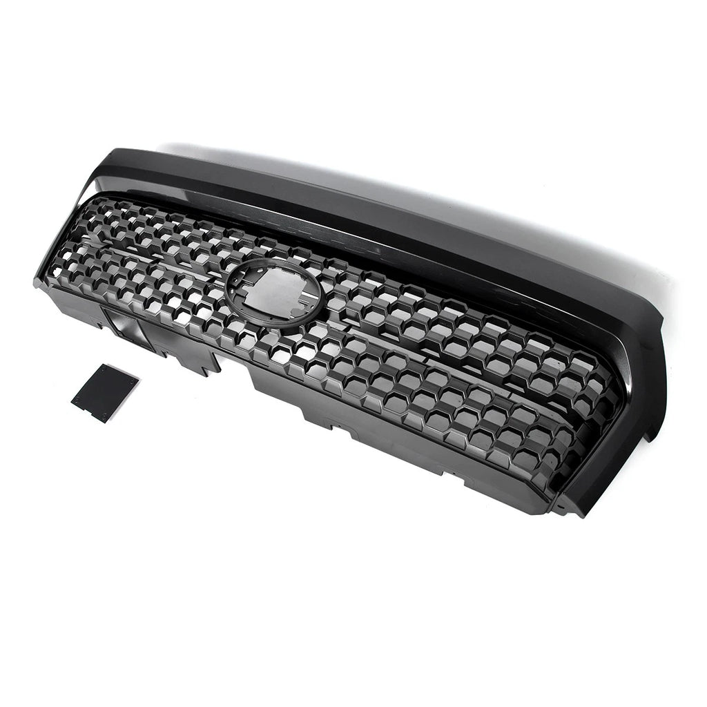 Honeycomb TRD Style Front Bumper Upper Grille Grill For 2014-2021 Toyota Tundra