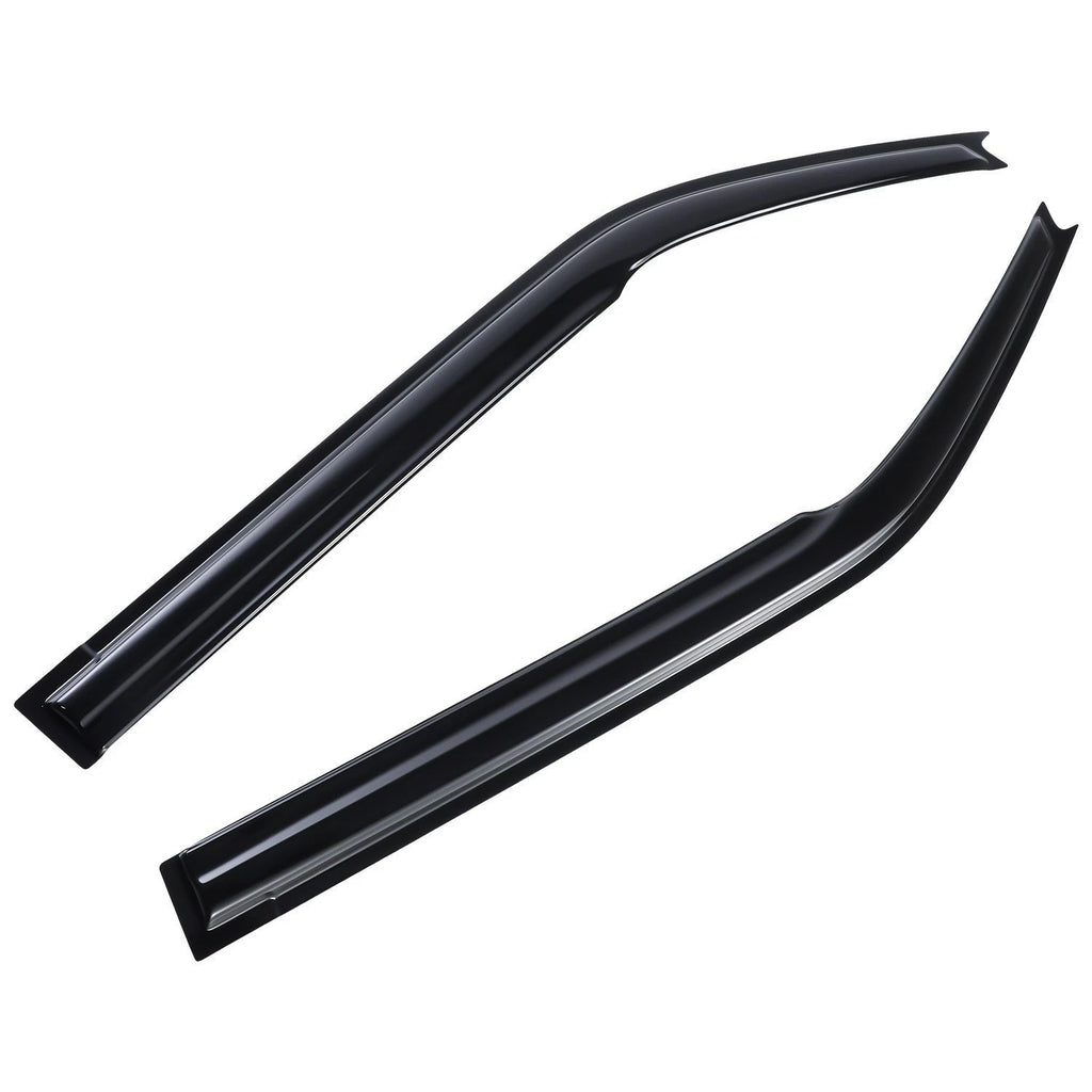 For 2011-2016 Scion TC Coupe 2-Door 3D Wavy Window Visor Vent Shade Rain Guards