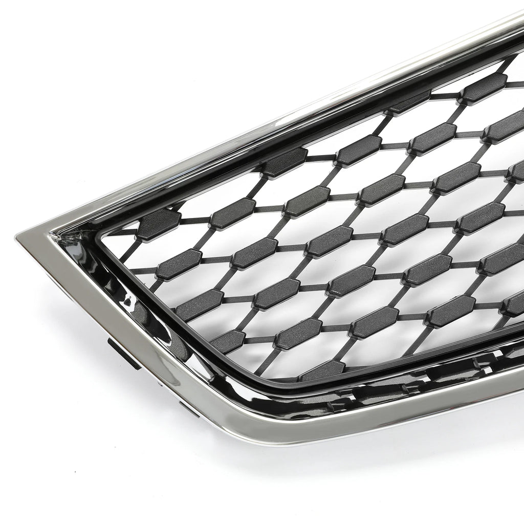 For Chevrolet Equinox 2010-2015 Chrome Front Upper &amp; Lower Bumper Grille 2Pcs