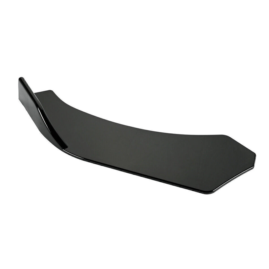 For Chevrolet Malibu 2010-2022 Gloss Front Bumper Lip Spoiler Splitter Body Kit