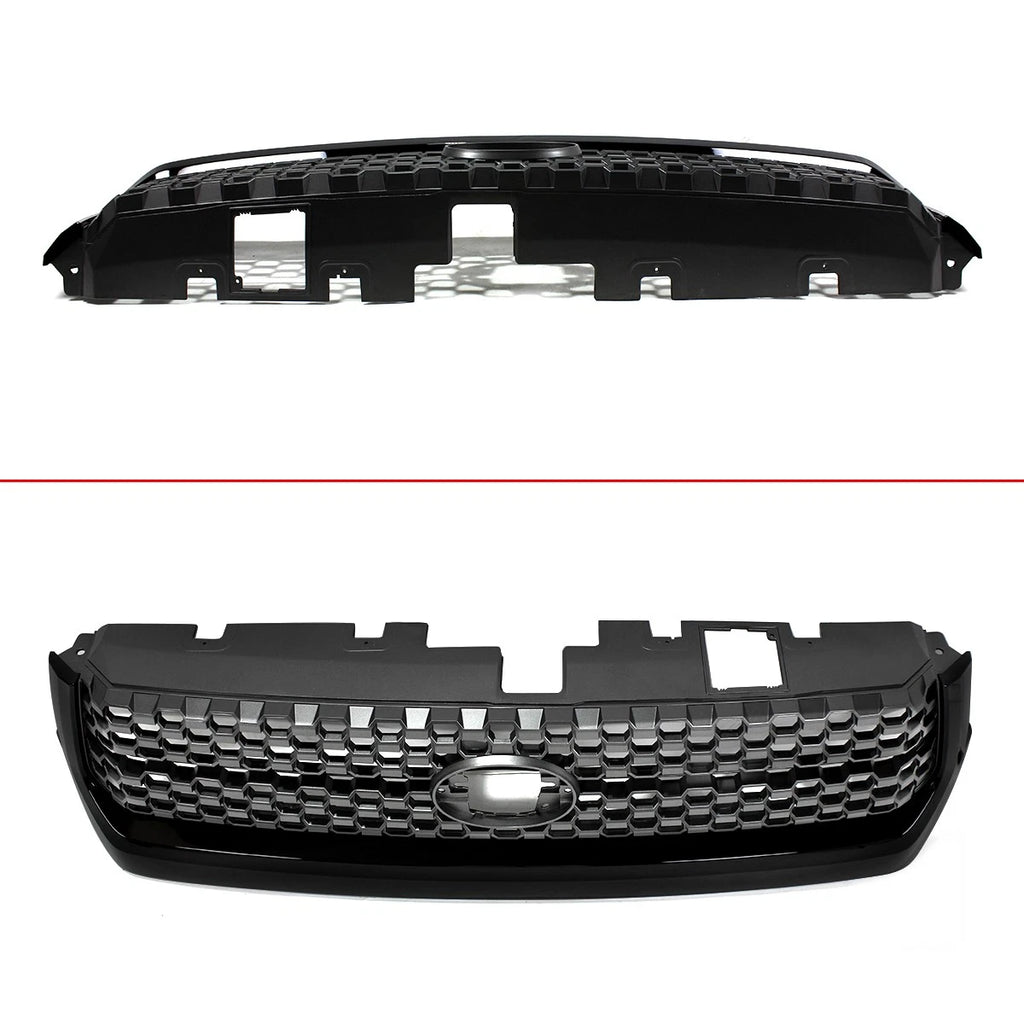 Honeycomb TRD Style Front Bumper Upper Grille Grill For 2014-2021 Toyota Tundra
