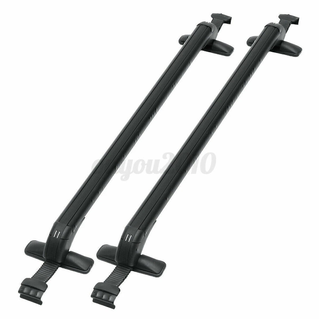 Universal Car Top Roof Rack Cross Bar 41" Luggage Carrier Aluminum w/ Lock