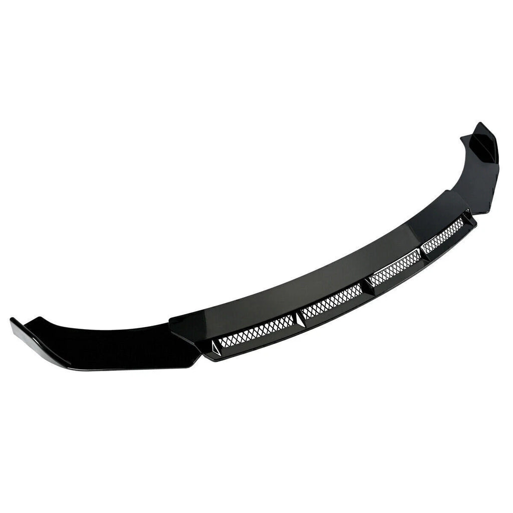 For Chevrolet Malibu 2010-2022 Gloss Front Bumper Lip Spoiler Splitter Body Kit