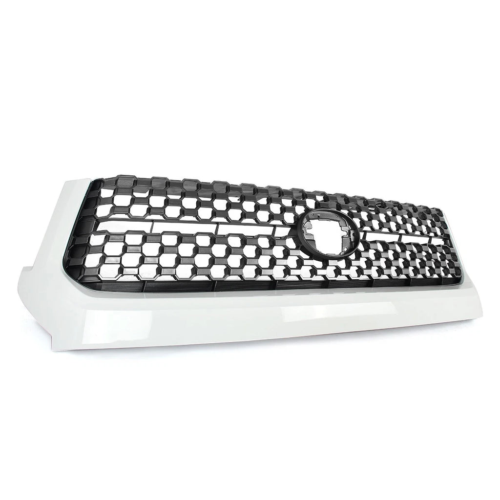Honeycomb TRD Style Front Bumper Upper Grille Grill For 2014-2021 Toyota Tundra
