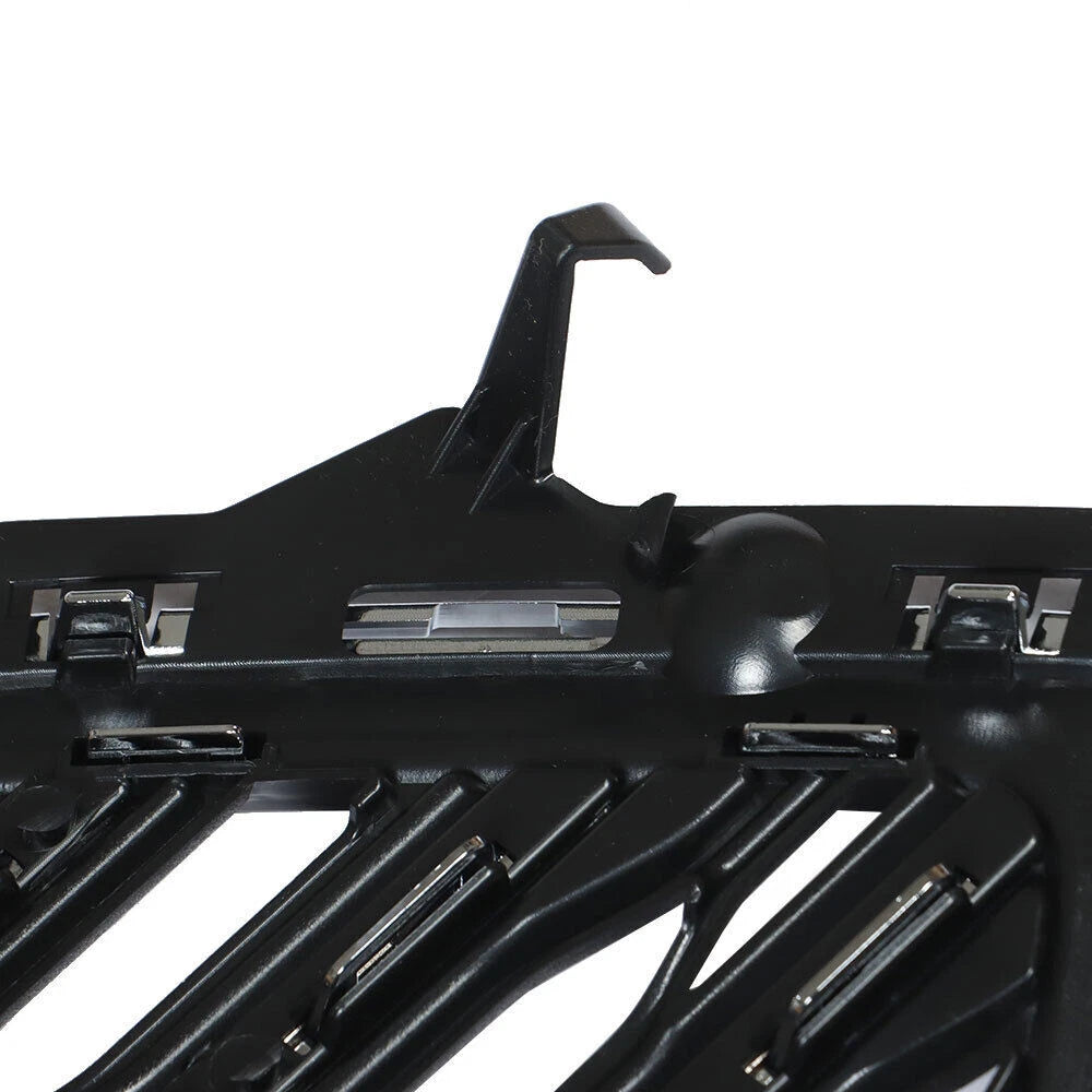 Chrome Front Bumper Grill Upper Lower Grille Kit For 2016 2017 Chevrolet Equinox