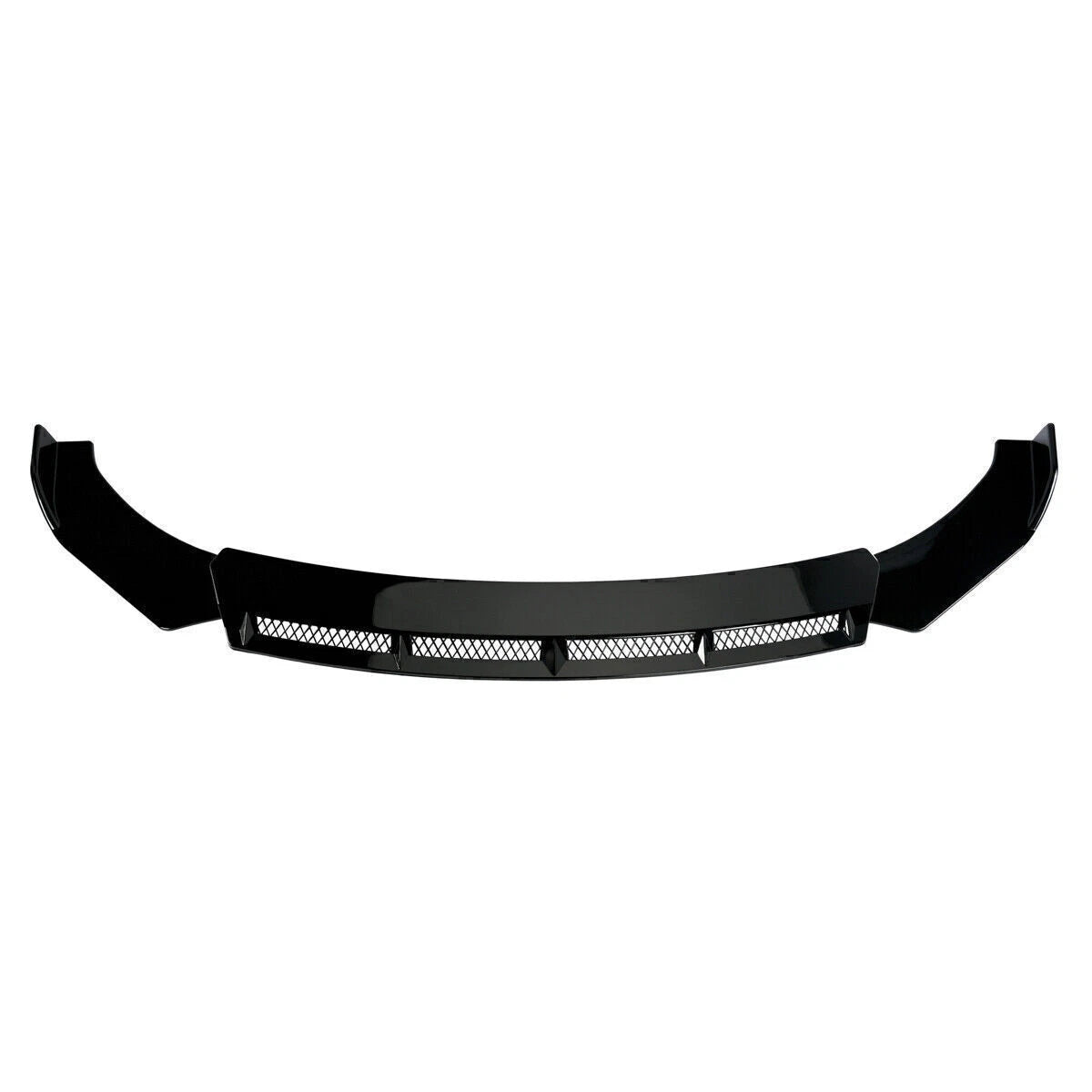 For Chevrolet Malibu 2010-2022 Gloss Front Bumper Lip Spoiler Splitter Body Kit