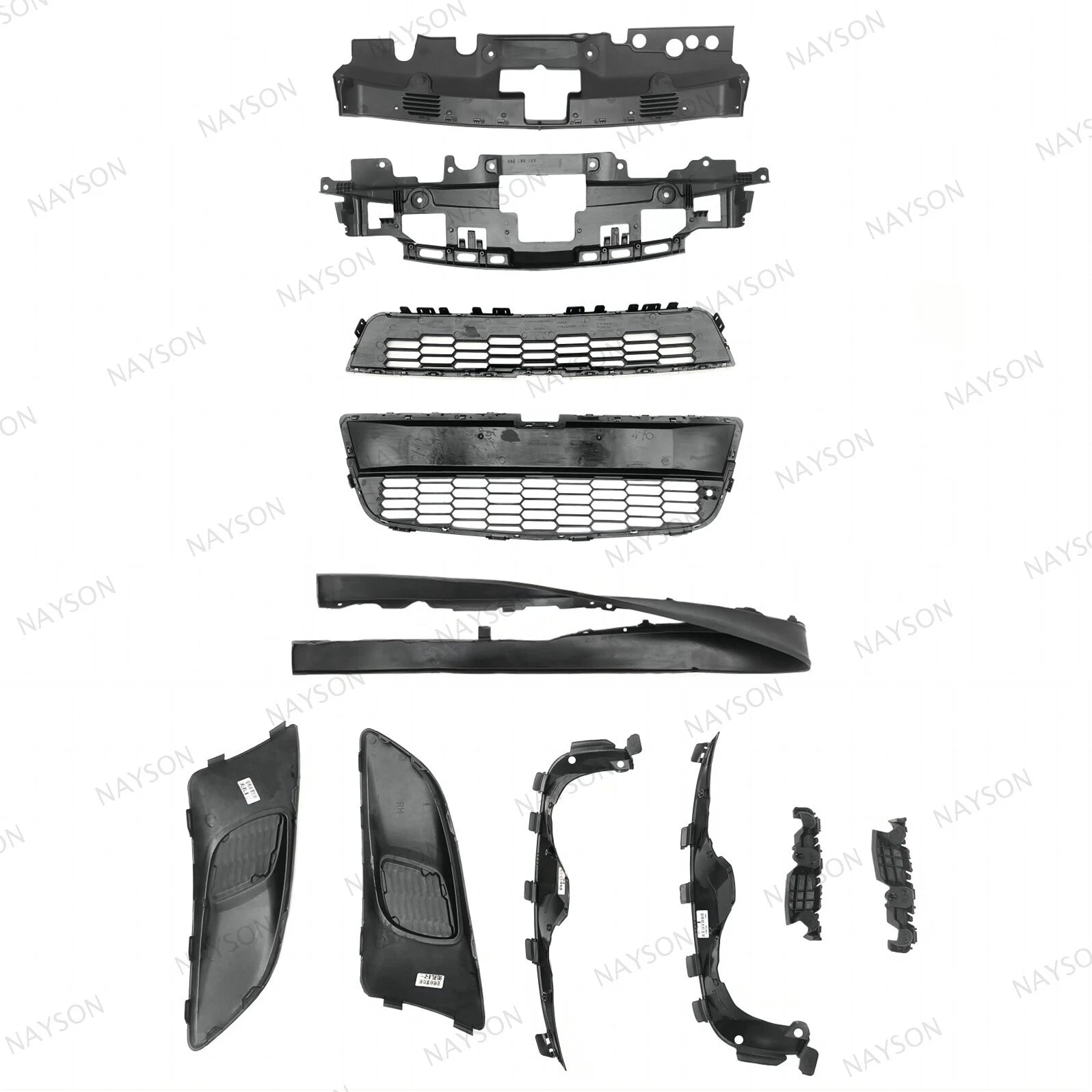 For Sonic 2012-2016 Grille/Bumper Grill/Radiator Support/Fog light Cover/Bracket