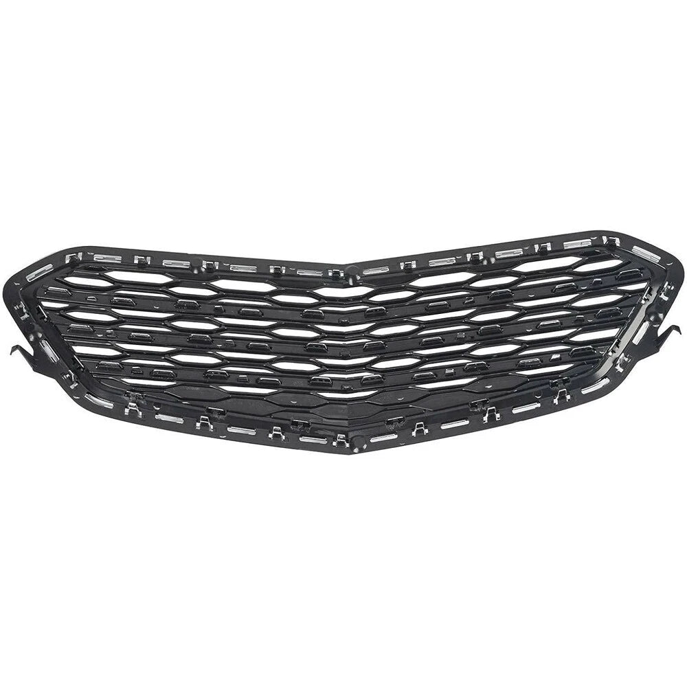 Chrome Front Bumper Grill Upper Lower Grille Kit For 2016 2017 Chevrolet Equinox