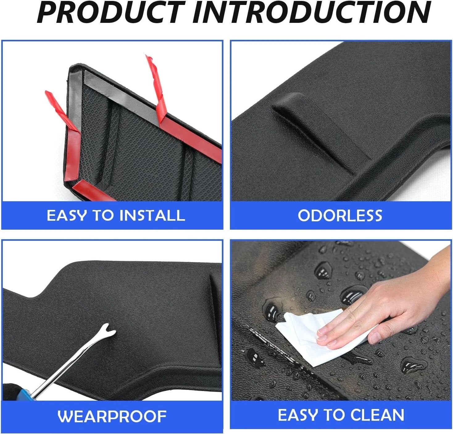 For 2015-2020 Ford F150 Hood Protector Hood Deflector Hood Shield