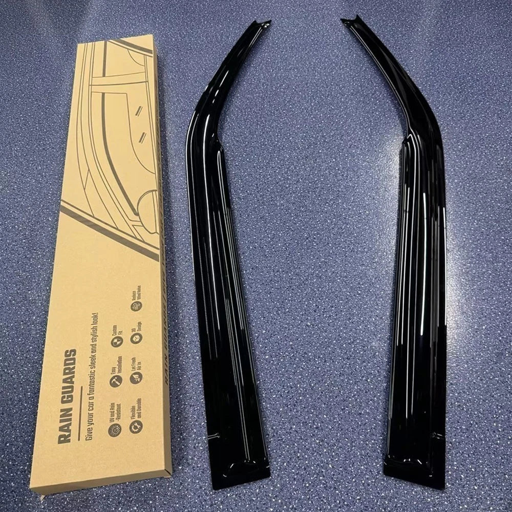 For 2011-2016 Scion TC Coupe 2-Door 3D Wavy Window Visor Vent Shade Rain Guards