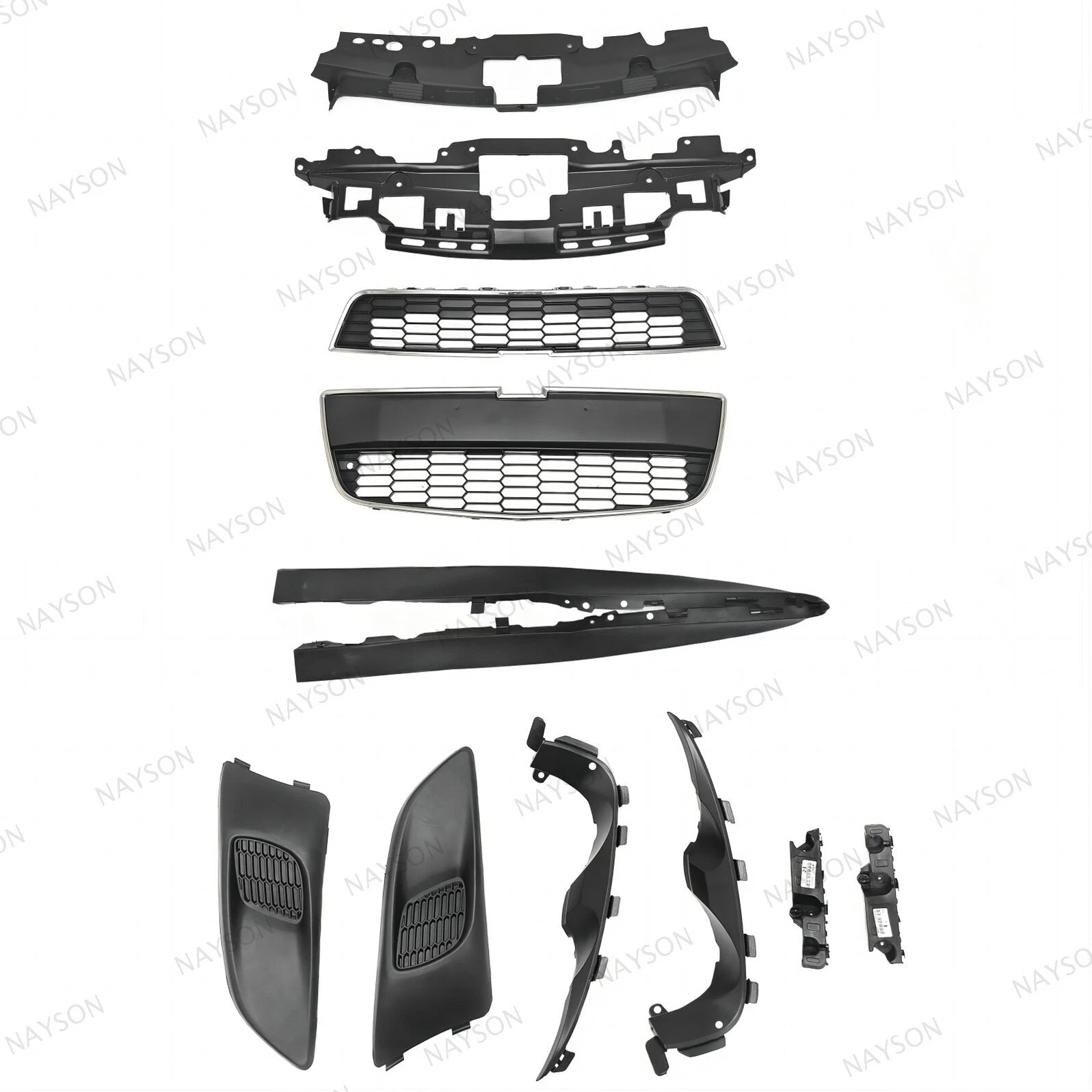 For Sonic 2012-2016 Grille/Bumper Grill/Radiator Support/Fog light Cover/Bracket