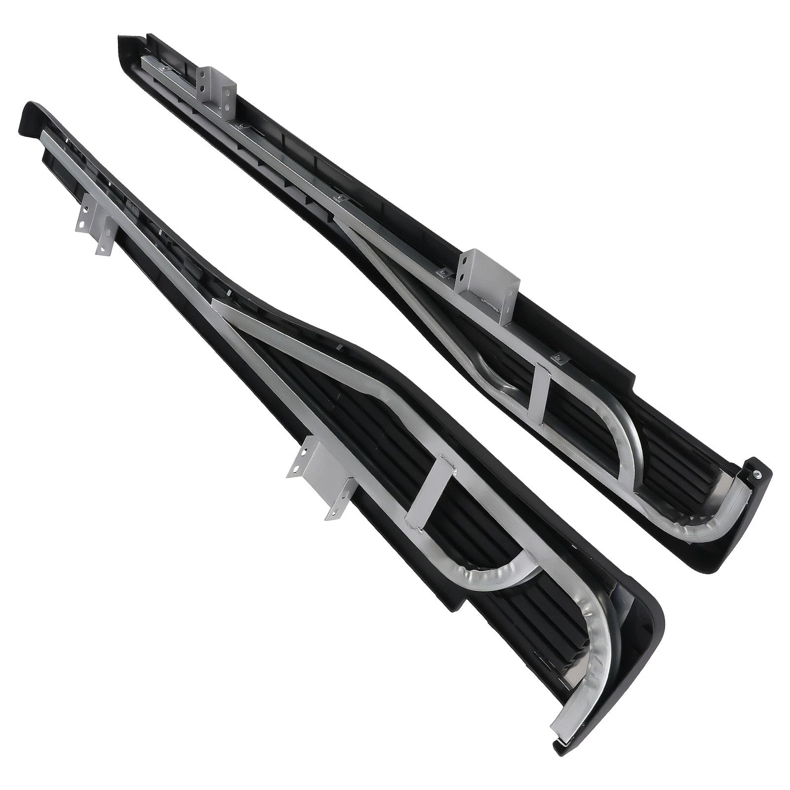 Aluminum Running Board for Honda CR-V 2012-16 Side Steps 62" Length Black Silver