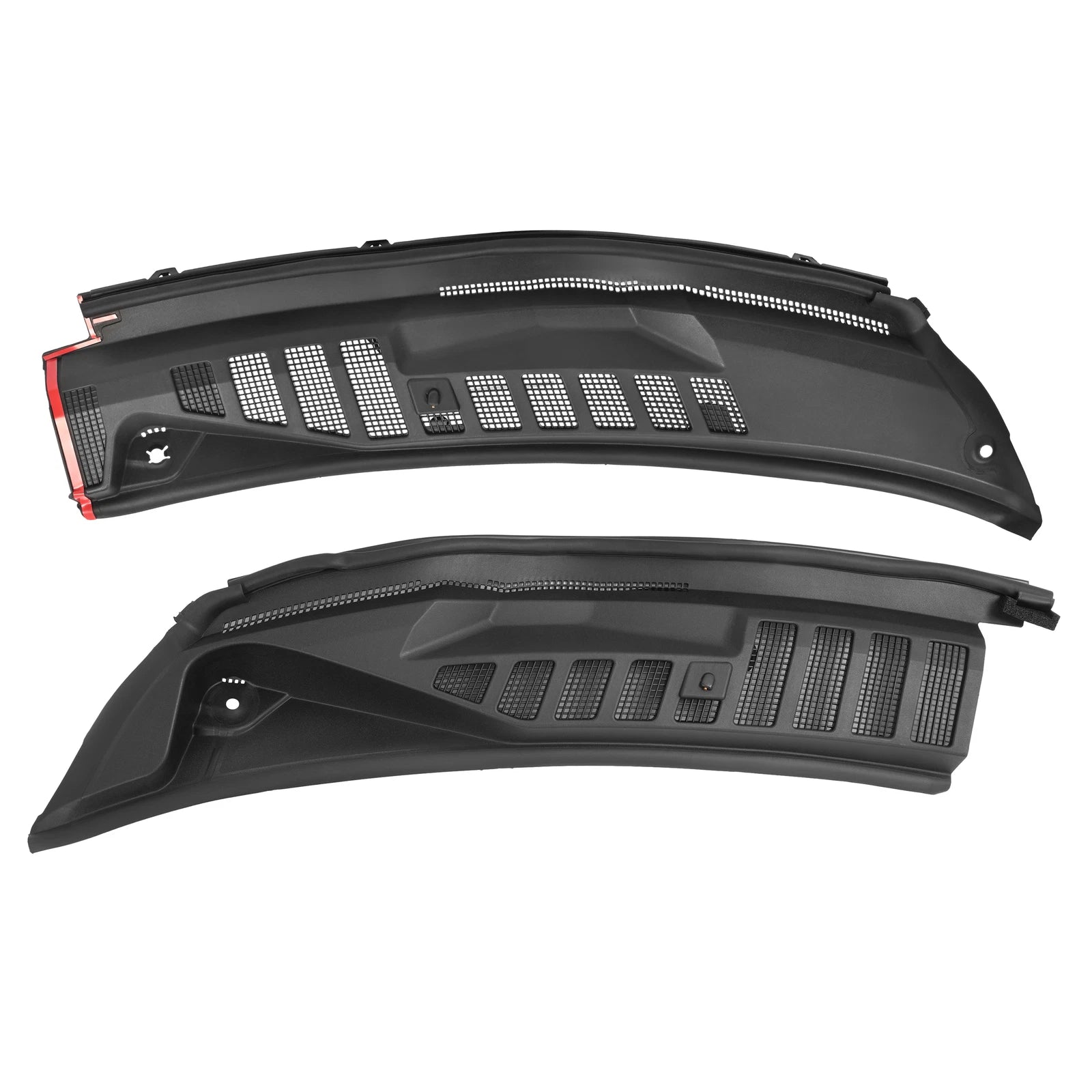 2PC Windshield Wiper Cowl Panel For 2017-2022 Ford Super Duty F350 F250 450 550
